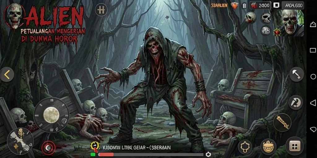 Gameplay mencekam dalam suasana kegelapan 138ALIEN.