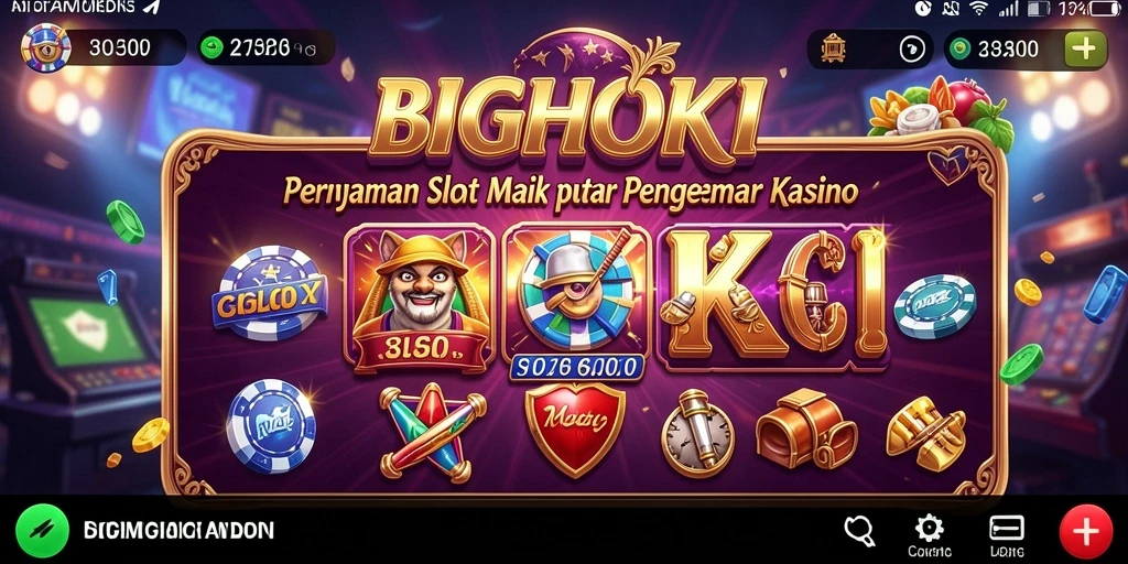 Tampilan menawan dari gameplay BIGHOKI yang seru.