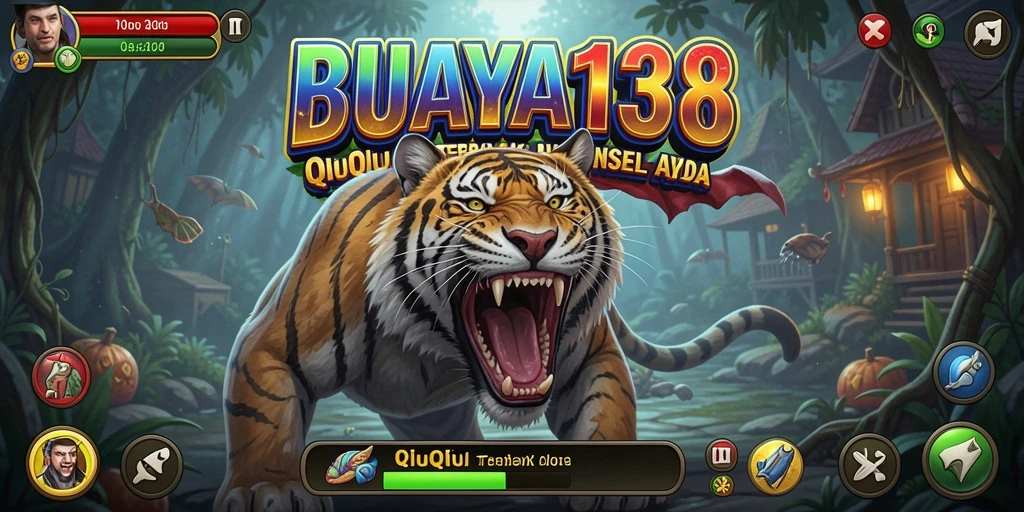 Tampilan gameplay QiuQiu yang mendebarkan di BUAYA138.