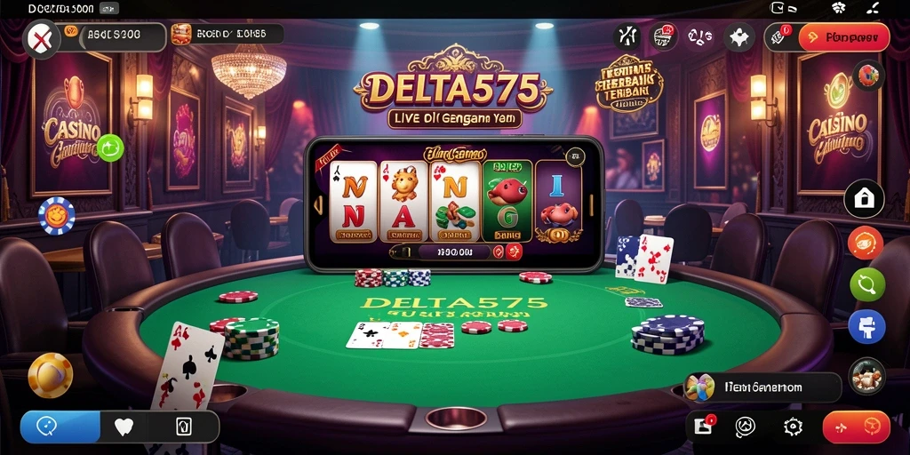Gameplay Live Casino yang mendebarkan dengan dealer langsung dan interaksi pemain.