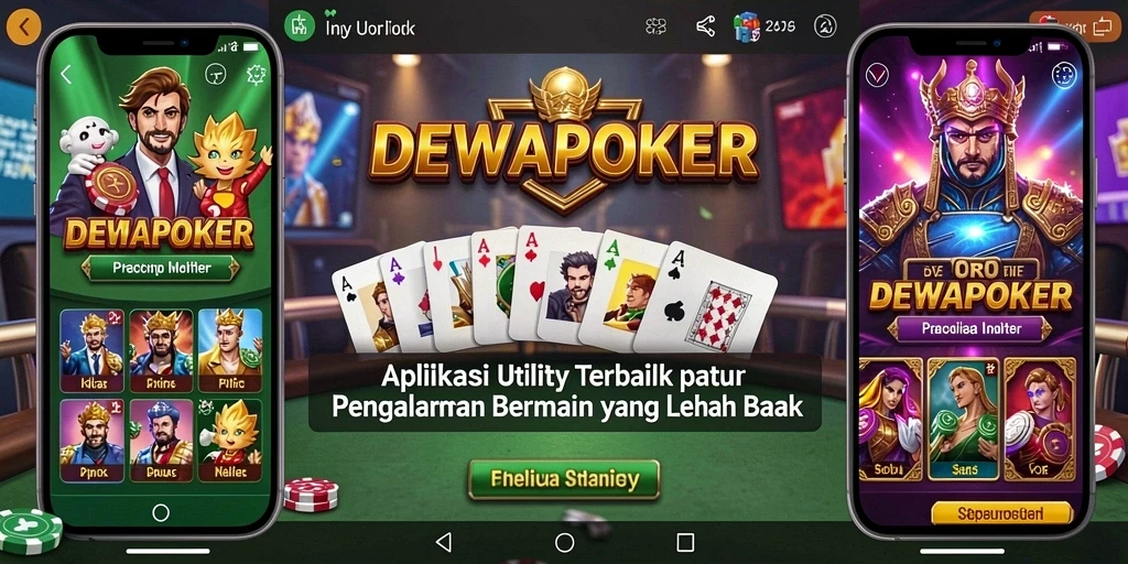 Screenshot DEWAPOKER menampilkan antarmuka aplikasi yang intuitif dan fitur yang canggih.
