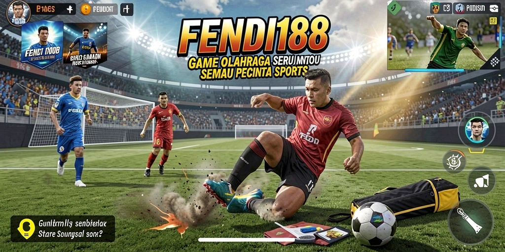 Gim olahraga interaktif dengan grafik menarik dan gameplay seru.