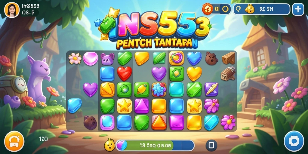 Gameplay seru dan penuh warna di INS55