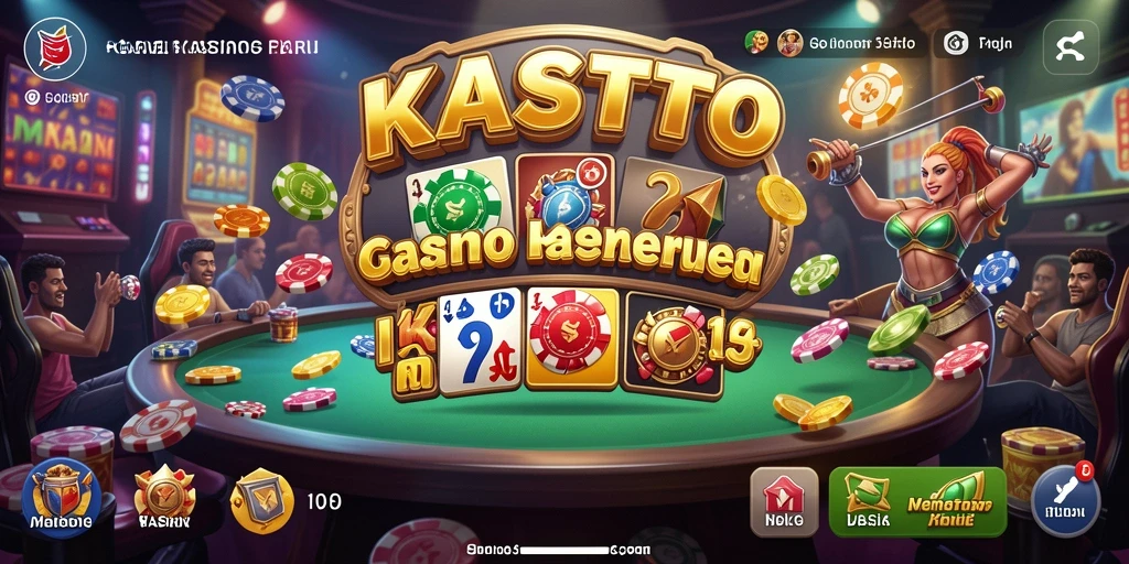 Tampilan gameplay KASTOTO yang mengasyikkan dan interaktif.
