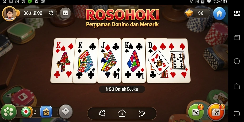 Tangkapan layar dari gameplay ROSOHOKI yang menarik dan seru.
