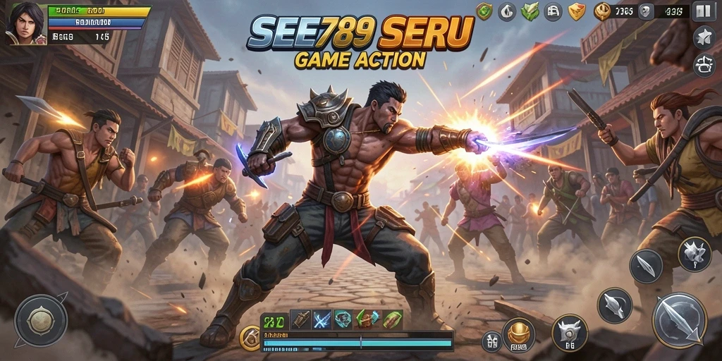 Screenshot gameplay <strong>SEE789</strong> menunjukkan aksi pertempuran yang seru dan mendebarkan.