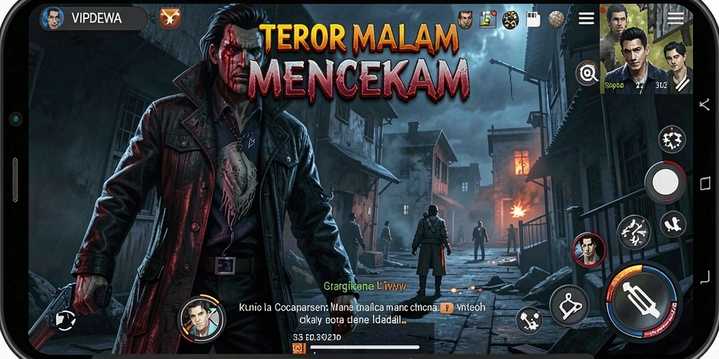 Gameplay menegangkan di dunia kegelapan dengan misteri menyeramkan.